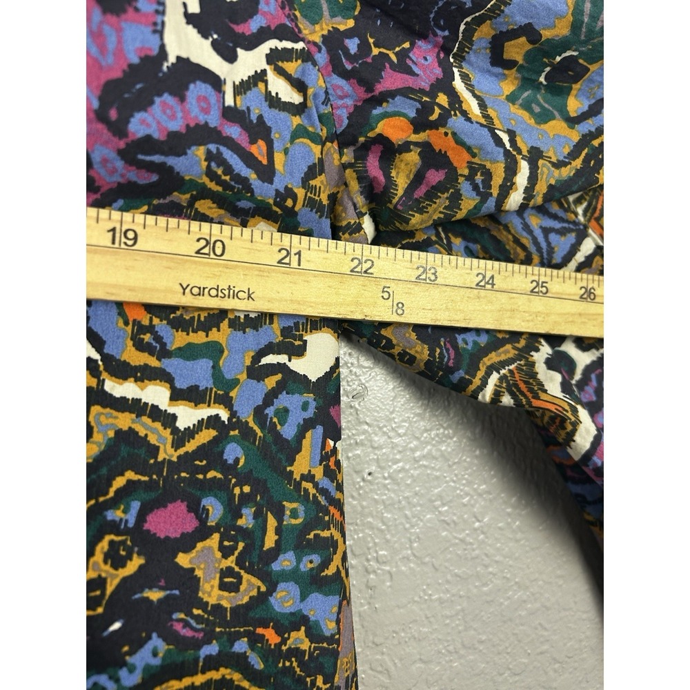 Cleobella Felicia Blouse In Mosaic Ikat Long Puff Sleeve Boho Colorful Size XL - Picture 6 of 11